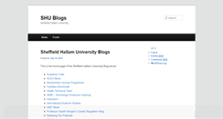 Desktop Screenshot of blogs.shu.ac.uk